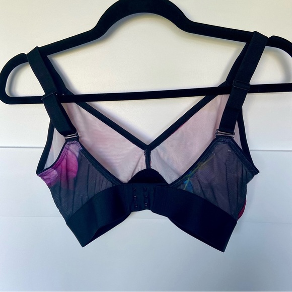 Parade Floral Mesh Bralette 32DD - Picture 4 of 11